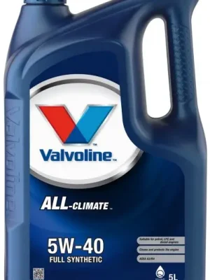 Motorový olej Valvoline All-Climate 5W-40, 5L Rychlé Dodání