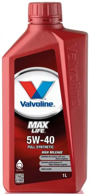 Nízká Cena Motorový olej Valvoline MaxLife Synthetic 5W-40, 1L