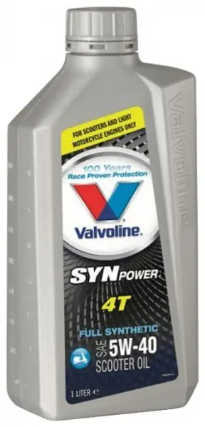 Finální Výprodej Motorový olej Valvoline SynPower 4T 5W-40, 1L
