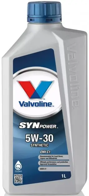 Motorový olej Valvoline SynPower ENV C1 5W-30, 1L Časově Omezené