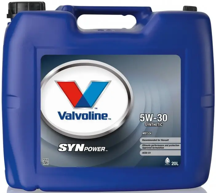 Kup Teď Motorový olej Valvoline SynPower MST C4 5W-30, 20L