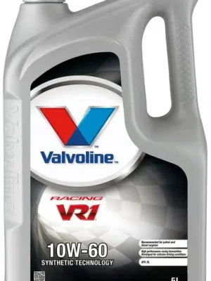 Motorový olej Valvoline VR1™ Racing 10W-60, 5L Přímo Od Výrobce
