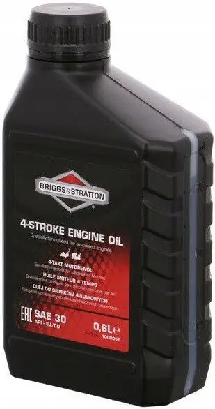 Olej motorový BRIGGS & STRATTON SAE30 4T, 600ml Expresní Doručení