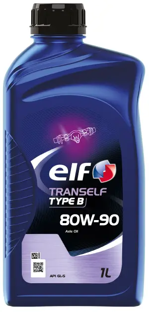 Vysoce Kvalitní Převodový olej Elf Tranself Type B 80W-90, 1L