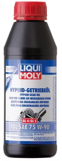 Převodový olej Liqui Moly Hypoid-Getriebeöl TDL 75W-90, 500ml Objednat Nyní