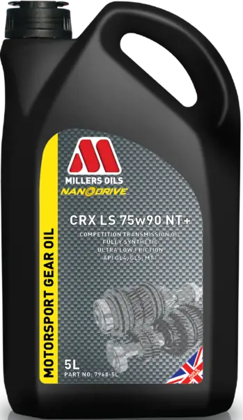 Vysoce Kvalitní Převodový olej Millers Oils CRX LS NT+ 75W-90, 5L