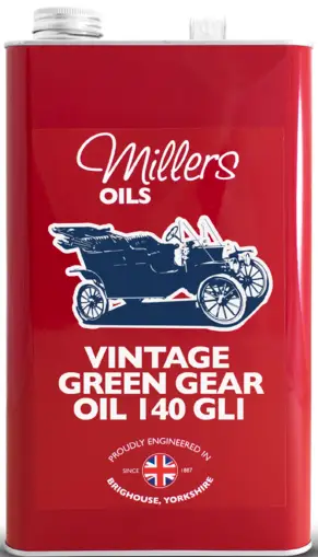 Převodový olej Millers Oils Vintage Green Gear Oil 140 GL1, 5L Pouze Dnes