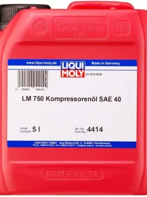 Oblíbený Kompresorový olej Liqui Moly LM 750 SAE 40, 5L