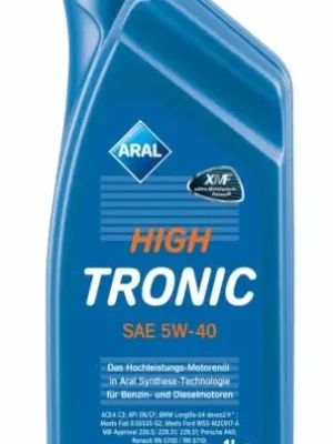 Nízká Cena Motorový olej Aral HighTronic 5W-40, 1L