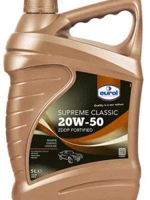 Novinka Motorový olej Eurol Supreme Classic 4T 20W-50, 5L