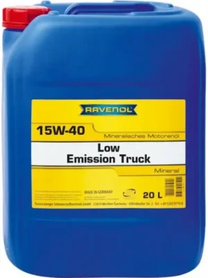 Motorový olej Ravenol Low Emission Truck 15W-40, 20L Autentický