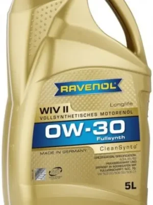 Vrácení Zdarma Motorový olej Ravenol WIV II 0W-30, 5L