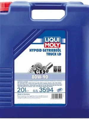 Výhodná Nabídka Olej převodový Liqui Moly 80W-90 Truck LD, 20L