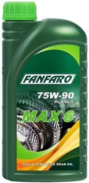 Cenově Výhodný Převodový olej Fanfaro MAX 6 75W-90, 1L