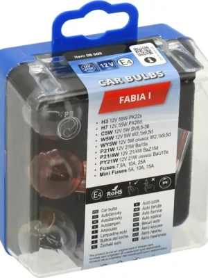 Compass žárovky servisní box ŠKODA FABIA I. Tovární Cena