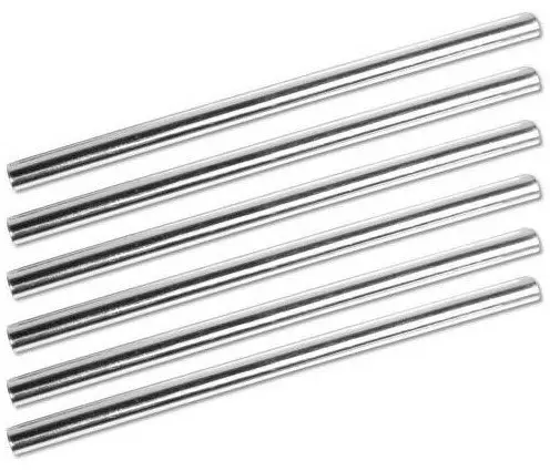 Dekór ventilační mřížky chrom, 6x25cm Dokud Zásoby Vydrží