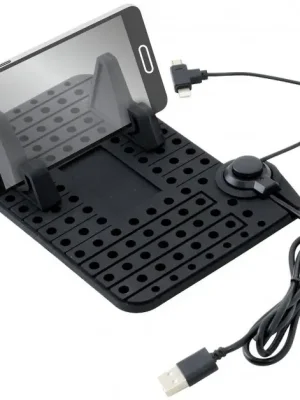 Ihned K Objednání Držák telefonu Compass s podložkou a kabelem micro USB