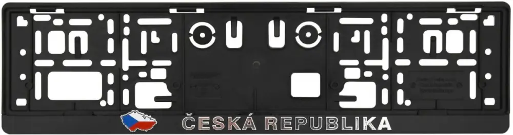 Sleva Podložka pod SPZ Compass 3D ČR VLAJKA