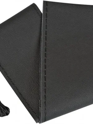 Potah volantu omotávka kůže PREMIUM černý 44-46cm Nízká Cena