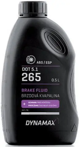 Must-Have Brzdová kapalina Dynamax 265 DOT 5.1, 1L