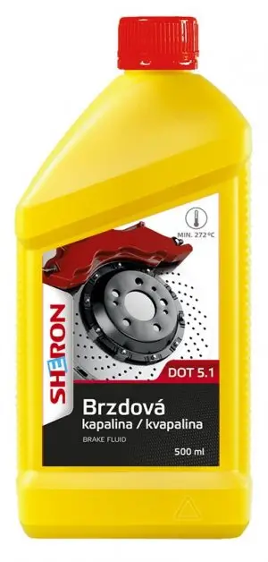 Brzdová kapalina Sheron DOT 5.1, 500ml Tovární Cena