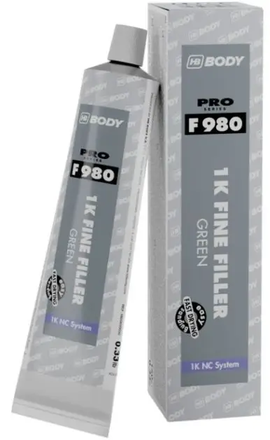 HB BODY P980 1K Fine Filler, 150g Přímo Od Výrobce
