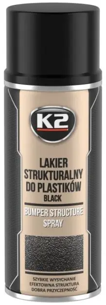 K2 Bumper Black, 400ml Finální Výprodej