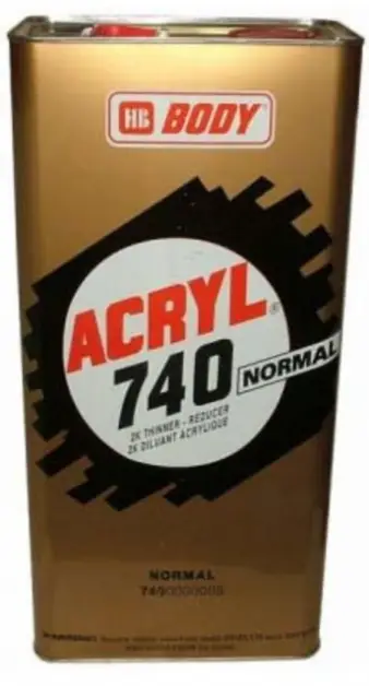 Výprodej HB BODY 740 Acryl Normal Thinner, 20L