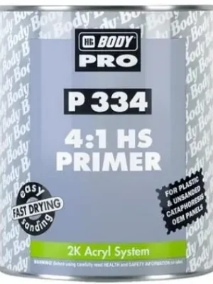 Nejlepší Volba HB BODY P334 4:1 HS Filling Primer (Grey), 4L