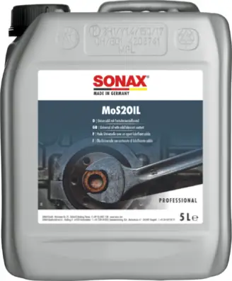 Sonax MoS 2 Multifunkční olej, 5L Koupit Online