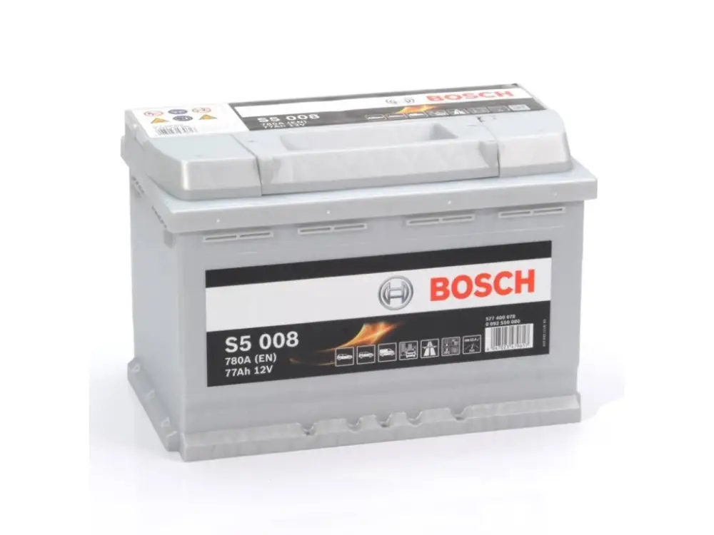 Autobaterie BOSCH S5 12V 77Ah 780A EN 0092S50080 Oblíbený