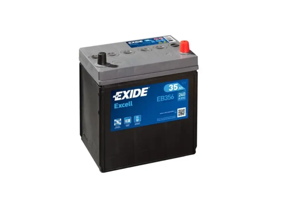 Autobaterie EXIDE Excell 12V 35Ah 240A EB356 Novinka