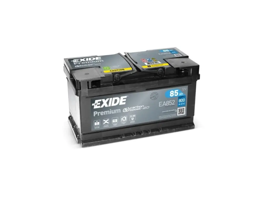 Autobaterie EXIDE Premium 12V 85Ah 800A EA852 Pouze Dnes