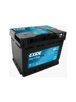 Autobaterie EXIDE Start-Stop EFB 12V 60Ah EL-600 Rychlé Dodání