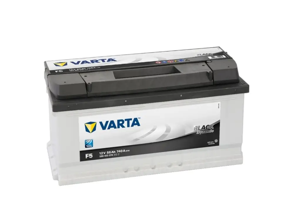 Nejlepší Cena Autobaterie Varta BLACK Dynamic88Ah740A 12V 588403, F5