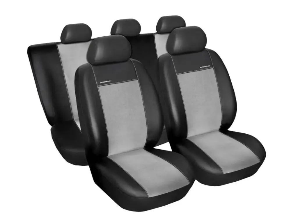 Koupit Online Autopotahy Peugeot Partner II, od r. 2008, Eco kůže + alcantara šedé