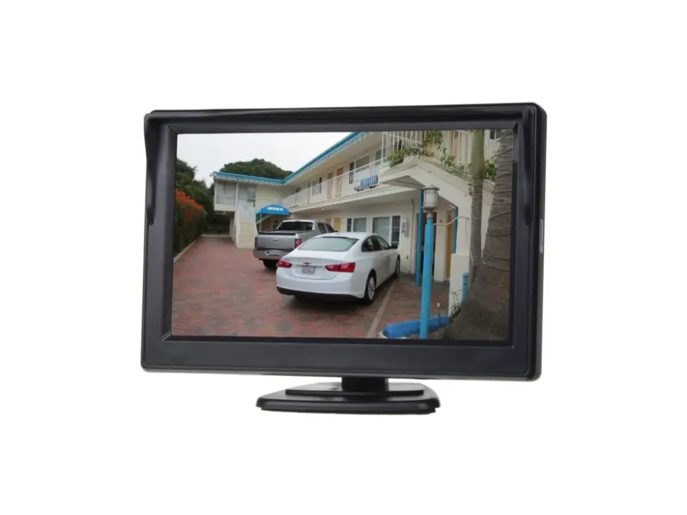 Kup Teď LCD monitor 5" černý na palubní desku s možností instalace na HR držák