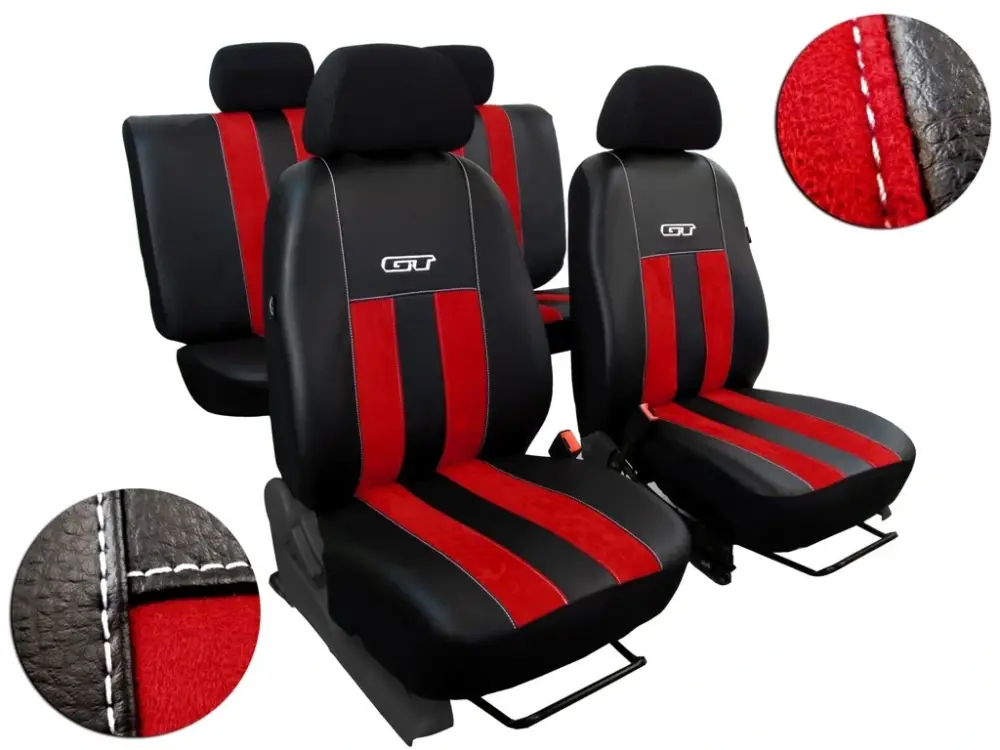 Autopotahy Škoda Yeti, GT červené Finální Výprodej