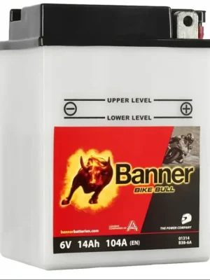 Motobaterie Banner BIKE BULL 01314 B38-6A 6V 13Ah 104A Novinka