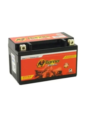 Vysoce Kvalitní Banner BIKE BULL GEL 50901 GTZ10-4 12V 9Ah 180A = YTZ10S