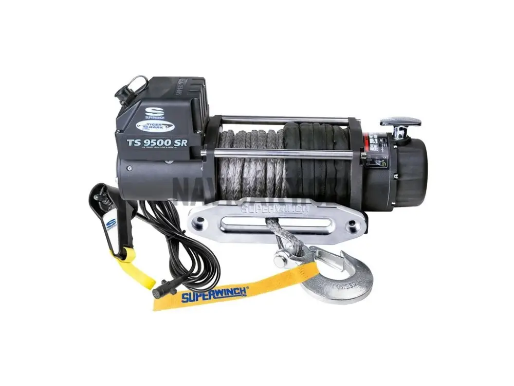 Finální Výprodej Elektrický lanovýnaviják Superwinch - Tiger Shark 9500RS 12V 4,3t