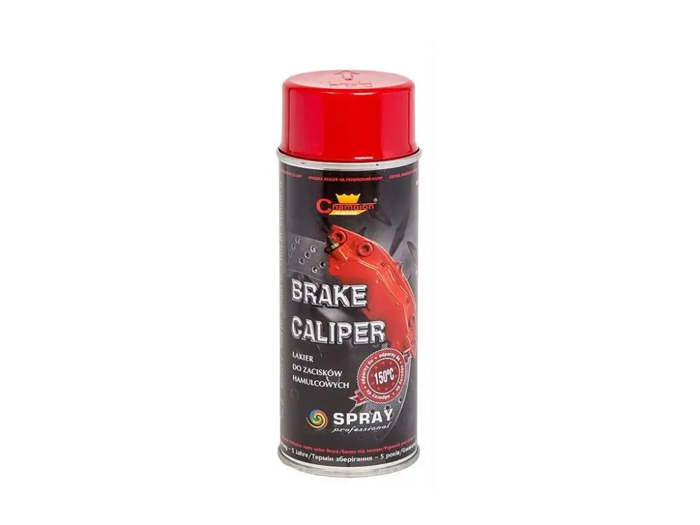 Ihned K Objednání CHAMPION - COLORBarva na brzdové třmeny - Brake Caliper červená (400 ml) RAL3002