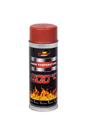 Vrácení Zdarma CHAMPION COLOR - barva žáruvzdorná - červená mat. ( 400 ml )