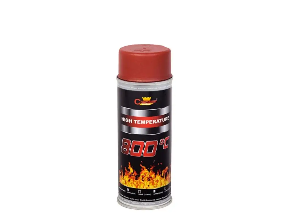 Vrácení Zdarma CHAMPION COLOR - barva žáruvzdorná - červená mat. ( 400 ml )