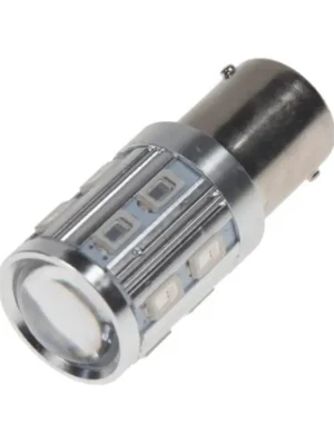 Kup Teď x LED BA15S červená, 12SMD+ 3W LED 10-30V