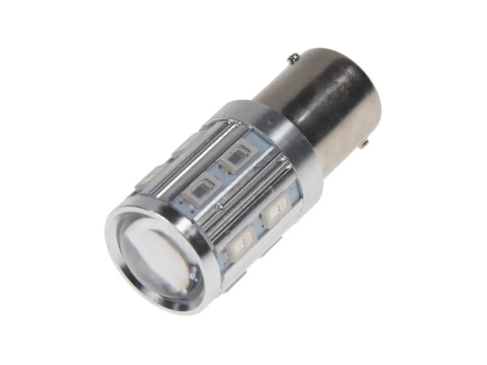 Kup Teď x LED BA15S červená, 12SMD+ 3W LED 10-30V