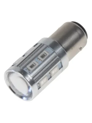 Sleva x LED BAY15D červená, 12SMD 5630 + 3W LED 10-30V