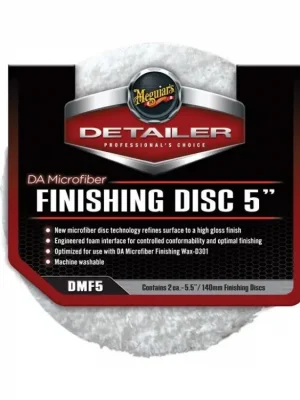 Značkový Meguiar's DA Microfiber Finishing Disc 5" - finišovací mikrovláknový kotouč, 8 palcový (2 kusy)