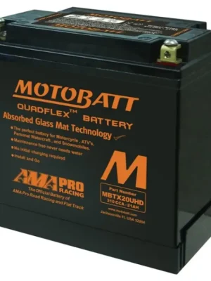 MotoBatt MBTX20UHD -21AH 310A 12V - Baterie přednabitá Víkendová Akce