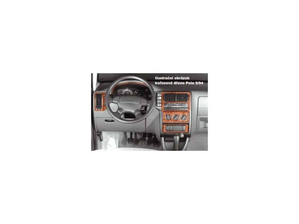 Must-Have PreWoodec dekor interiéru - VW Polo 9/94, mahagon 18461/94